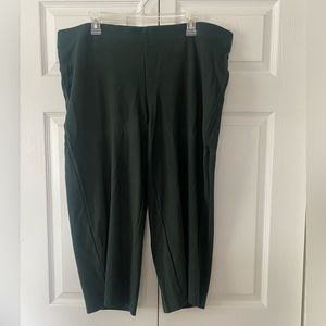 Wide leg cropped pant (heavy)